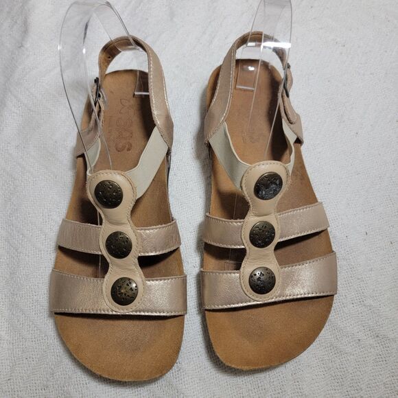 SAS Clover T-Strap Sandal Lusso Capp 7 W Wide Comfort Wedge Open Toe - Picture 2 of 16